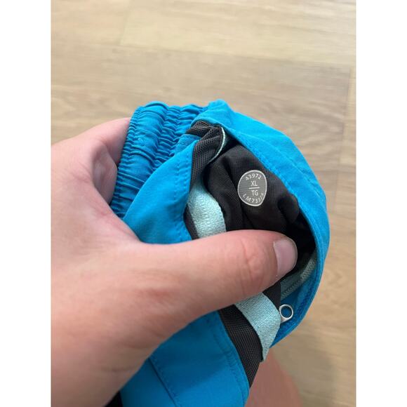 Lululemon Pace Breaker Shorts Mens Size Extra Large Blue dye Unlined 7" Gym - Picture 6 of 6